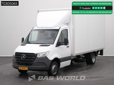 Mercedes-Benz Sprinter 515 CDI Dubbellucht Laadklep Zijdeur Bakwagen Airco DHollandia Euro6 Meubelbak Koffer Airco