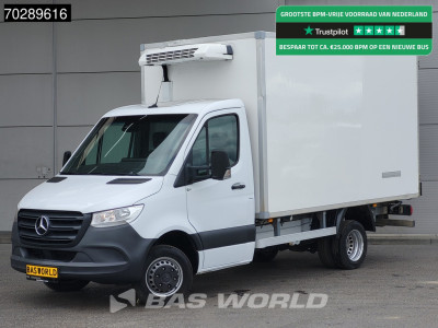 Mercedes-Benz Sprinter 515 CDI Koelwagen Dubbellucht Zijdeur Thermo King 230v-Stekker Airco Cruise Euro6 Koel Koeler Kühl Kühler Kühlwagen Bakwagen Gekoeld 14m3 Airco Cruise control