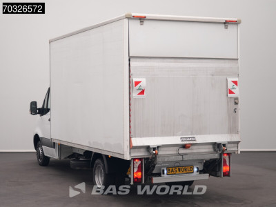 Mercedes-Benz Sprinter 515 CDI Laadklep Zijdeur Dubbellucht 150PK Bakwagen Airco MBUX CarPlay DHollandia Euro6 Meubelbak Koffer Möberkoffer Taillift LBW Airco 7