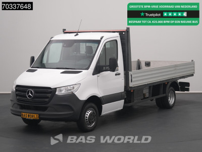 Mercedes-Benz Sprinter 515 CDI Open Laadbak Dubbellucht AC/Climate Cruise Euro6 Pickup Pritsche Cruise control