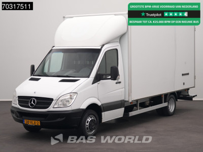 Mercedes-Benz Sprinter 515 CDI Trekhaak Zijdeur Dubbellucht Achterdeuren Bakwagen 150PK Lat om Lat Meubelbak Koffer Trekhaak