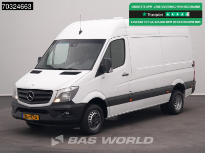 Mercedes-Benz Sprinter 516 CDI Automaat Dubbellucht L2H2 Trekhaak Airco Cruise Parkeersensoren v+a Stoelverwarming Euro6 L2 Airco Trekhaak Cruise control