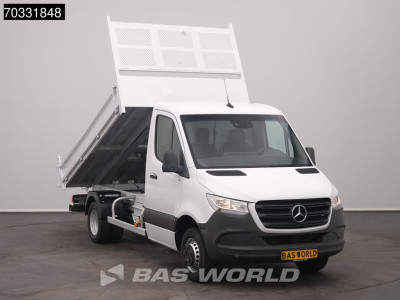 Mercedes-Benz Sprinter 516 CDI Automaat Kipper 3500kg trekhaak MBUX Airco Cruise Kieper Benne Open laadbak Tipper Airco Trekhaak Cruise control foto 5