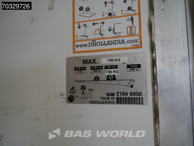 Mercedes-Benz Sprinter 516 CDI Automaat Laadklep Zijdeur Dubbellucht Bakwagen Airco Cruise Lat om Lat DHollandia Euro6 Meubelbak Koffer Airco Cruise control 13