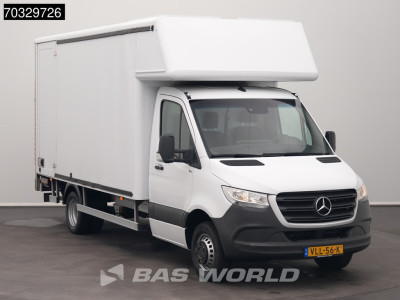 Mercedes-Benz Sprinter 516 CDI Automaat Laadklep Zijdeur Dubbellucht Bakwagen Airco Cruise Lat om Lat DHollandia Euro6 Meubelbak Koffer Airco Cruise control 5