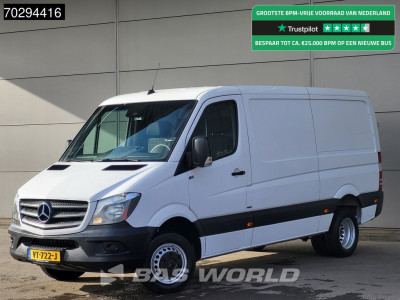 Mercedes-Benz Sprinter 516 CDI Dubbellucht Automaat Laag Dak L2H1 Trekhaak 160PK Airco Camera Euro6 L2 10m3 Airco Trekhaak