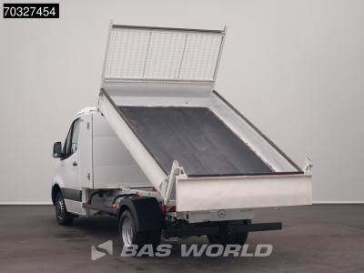 Mercedes-Benz Sprinter 516 CDI Kipper met Kist Dubbellucht 3,5t Trekhaak Airco Cruise MBUX CarPlay Euro6 Tipper Benne Kieper Airco Trekhaak Cruise control 6