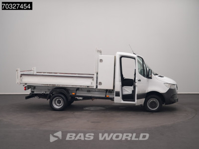 Mercedes-Benz Sprinter 516 CDI Kipper met Kist Dubbellucht 3,5t Trekhaak Airco Cruise MBUX CarPlay Euro6 Tipper Benne Kieper Airco Trekhaak Cruise control 8