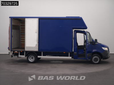 Mercedes-Benz Sprinter 516 CDI Laadklep Automaat Dubbellucht Zijdeur Bakwagen Airco Cruise DHollandia Euro6 Meubelbak Koffer Airco Cruise control 11