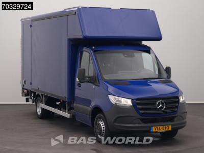 Mercedes-Benz Sprinter 516 CDI Laadklep Automaat Dubbellucht Zijdeur Bakwagen Airco Cruise DHollandia Euro6 Meubelbak Koffer Airco Cruise control 5