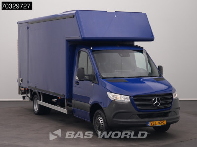Mercedes-Benz Sprinter 516 CDI Laadklep Automaat Dubbellucht Zijdeur Bakwagen Airco Cruise DHollandia Euro6 Meubelbak Koffer Airco Cruise control 5