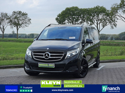 Mercedes-Benz V-KLASSE 250 CDI L3 dubbele cabine 5zits EURO6 dubbele schuifdeur leder trekhaak