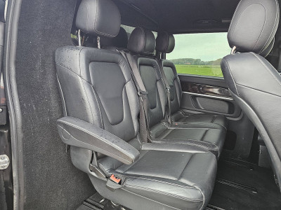 Mercedes-Benz V-KLASSE 250 CDI L3 dubbele cabine 5zits EURO6 dubbele schuifdeur leder trekhaak foto 14