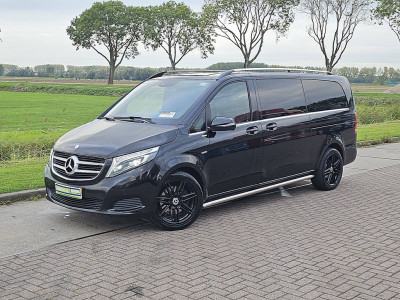 Mercedes-Benz V-KLASSE 250 CDI L3 dubbele cabine 5zits EURO6 dubbele schuifdeur leder trekhaak foto 2