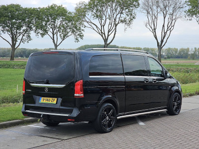 Mercedes-Benz V-KLASSE 250 CDI L3 dubbele cabine 5zits EURO6 dubbele schuifdeur leder trekhaak foto 3