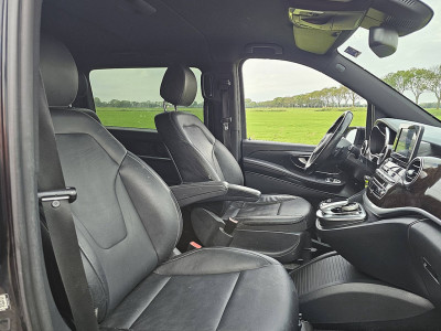 Mercedes-Benz V-KLASSE 250 CDI L3 dubbele cabine 5zits EURO6 dubbele schuifdeur leder trekhaak foto 7