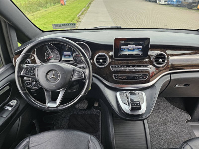 Mercedes-Benz V-KLASSE 250 CDI L3 dubbele cabine 5zits EURO6 dubbele schuifdeur leder trekhaak foto 8