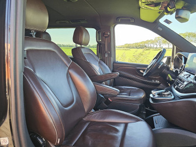 Mercedes-Benz V-KLASSE 250 CDI XL L3 dubbel cabine leder 2x elektr. schuifdeur Burmester foto 7