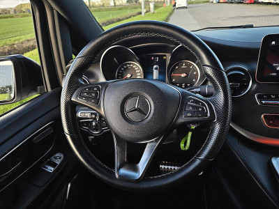 Mercedes-Benz V-KLASSE 300 CDI L3 XL Dubbele Cabine 4Mmatic AMG Night-Pakket Burmester Elektrische Zijdeuren Trekhaak Leer 236PK! foto 10