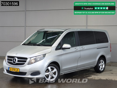Mercedes-Benz V-Klasse 220 Dubbel Cabine Automaat 2x Schuifdeur Airco Cruise Camera Parkeersensoren v+a APK -5-2026 Euro6 L2 DC Doka Mixto Airco Cruise control