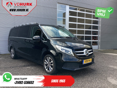 Mercedes-Benz V-klasse 300d Aut. XL L3 Avantgarde Edition BPM VRIJ! 2xElek.Schuifdeur/ Leder/ LED/ Standkachel/ Carplay/ Afn.Trekhaak/ Stoelverw./ Alarm III/ Navi/ Camera/ PDC/ Cruise/ 18? LMV
