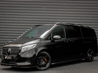Mercedes-Benz V-klasse 300d L3 240PK JB-EDITION EXTRA LANG / ELEK-SCHUIFDEUREN / NIGHT EDITION / DUBBEL CABINE  DC /STOELVERWAMING