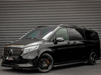 Mercedes-Benz V-klasse 300d L3 240PK JB-EDITION EXTRA LANG / ELEK- SCHUIFDEUREN / NIGHT EDITION / DUBBEL CABINE DC /STOELVERWAMING