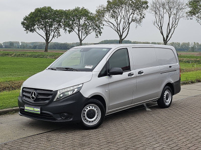 Mercedes-Benz VITO 116 Lang L2 2x Schuifdeur LED Automaat Navigatie Achterdeuren Cruise Control Airco Parkeersensoren Euro6 163 PK! foto 2