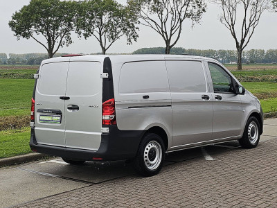 Mercedes-Benz VITO 116 Lang L2 2x Schuifdeur LED Automaat Navigatie Achterdeuren Cruise Control Airco Parkeersensoren Euro6 163 PK! foto 3