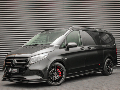 Mercedes-Benz VITO 119 CDI L2 SELECT LANG LEDEREN BEKLEDING / 2XSCHUIFDEUR / BPM VRIJ / VERLAAGD / AMG / APPLE CARPLAY / FULLBLACK