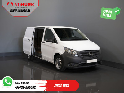 Mercedes-Benz Vito 110 CDI L2 BPM VRIJ! Carplay/ 3 Pers./ Cruise/ Camera/ Trekhaak/ Airco foto 9