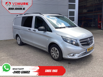 Mercedes-Benz Vito 110 CDI L2 Dubbel Cabine DC EXPORT ONLY NL Auto/ Climate/ Navi/ Cruise/ PDC/ Trekhaak