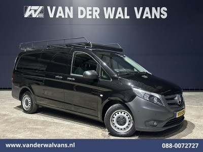 Mercedes-Benz Vito 110 CDI L2H1 Euro6 Airco | Imperiaal | Trekhaak | Navigatie | Camera Parkeersensoren, Bijrijdersbank
