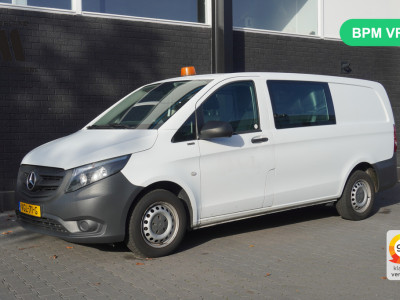 Mercedes-Benz Vito 110 CDI Lang Dubbel Cabine EURO 6 - Airco - PDC - NAP - â¬22.950,- Excl.