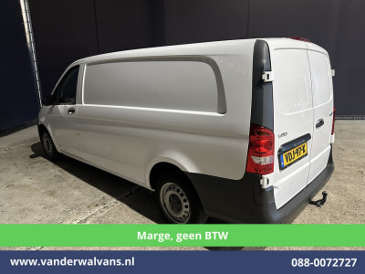 Mercedes-Benz Vito 111 CDI 115pk **MARGE, geen BTW** L3H1 Euro6 Airco | Camera | Navigatie | Cruisecontrol Trekhaak, Leder, Parkeersensoren, Bijrijdersbank foto 10