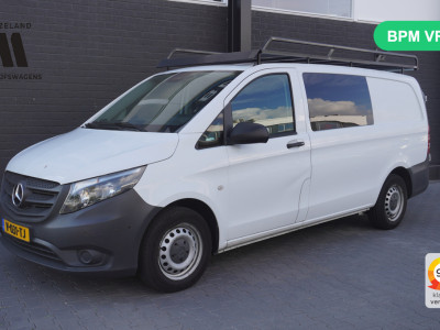 Mercedes-Benz Vito 111 CDI Lang Dubbele Cabine EURO 6 - Airco - Navi - Cruise - PDC - â¬17.950,- Excl.