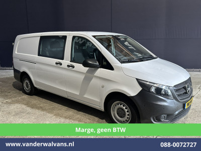 Mercedes-Benz Vito 111 CDI **MARGE, Geen BTW** L3H1 Dubbele Cabine Euro6 Airco | 5-Zits | Camera | Navigatie | Cruisecontrol Trekhaak, Parkeersensoren foto 10