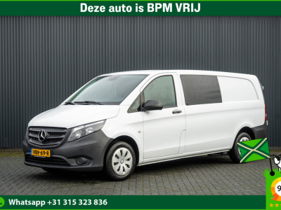 Mercedes-Benz Vito 111 CDI XL L3H1 | 5-Persoons | DC | Camera | Cruise | Airco | Trekhaak