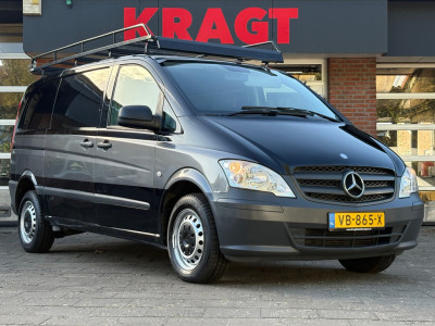 Mercedes-Benz Vito 113 CDI 320 Lang Luxe|NAP|Automaat|trekhaak 2000KG|airco|navi|bluetooth|imperiaal foto 2