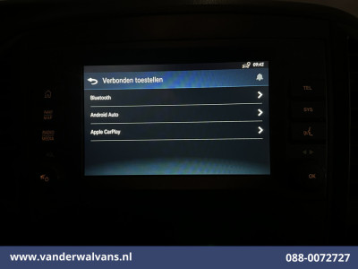 Mercedes-Benz Vito 114 CDI 136pk L2H1 Euro6 Airco | Camera | Navigatie | Cruisecontrol | Apple Carplay Android Auto, Parkeersensoren, Bijrijdersbank, Bumper in de kleur. foto 6
