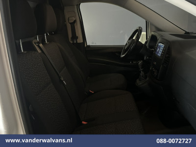 Mercedes-Benz Vito 114 CDI 136pk L2H1 Euro6 Airco | Camera | Navigatie | Cruisecontrol | Apple Carplay Android Auto, Parkeersensoren, Bijrijdersbank, Bumper in de kleur. foto 8