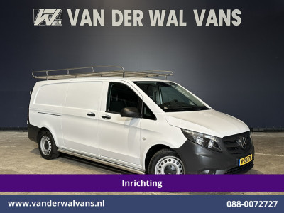 Mercedes-Benz Vito 114 CDI 136pk L3H1 Inrichting Euro6 Airco | Camera | Navigatie | Imperiaal | Trekhaak Sidebars, Bijrijdersbank