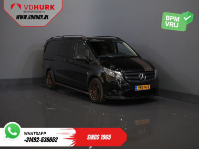 Mercedes-Benz Vito 114 CDI Aut. DC Dubbel Cabine Buffl Leder/ 2x Schuifdeur/ Carplay/ Navi/ Spoiler/ Frontlip/ Sidebars/ 18?LMV/ Cruise/ Airco
