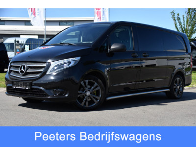 Mercedes-Benz Vito 114 CDI L3 Edition Camera, Cruise, LED, Clima, Automaat, 136pk, Sensoren, 2 x Schuifdeur, Trekhaak, Uniek!