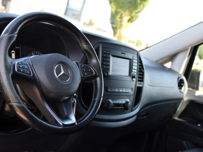 Mercedes-Benz Vito 114 CDI L3 Edition Camera, Cruise, LED, Clima, Automaat, 136pk, Sensoren, 2 x Schuifdeur, Trekhaak, Uniek! foto 12