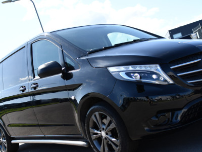 Mercedes-Benz Vito 114 CDI L3 Edition Camera, Cruise, LED, Clima, Automaat, 136pk, Sensoren, 2 x Schuifdeur, Trekhaak, Uniek! foto 20