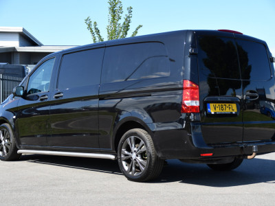 Mercedes-Benz Vito 114 CDI L3 Edition Camera, Cruise, LED, Clima, Automaat, 136pk, Sensoren, 2 x Schuifdeur, Trekhaak, Uniek! foto 3