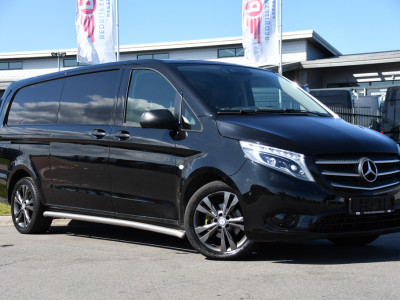Mercedes-Benz Vito 114 CDI L3 Edition Camera, Cruise, LED, Clima, Automaat, 136pk, Sensoren, 2 x Schuifdeur, Trekhaak, Uniek! foto 5