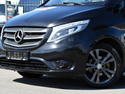 Mercedes-Benz Vito 114 CDI L3 Edition Camera, Cruise, LED, Clima, Automaat, 136pk, Sensoren, 2 x Schuifdeur, Trekhaak, Uniek! foto 7