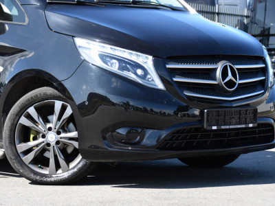 Mercedes-Benz Vito 114 CDI L3 Edition Camera, Cruise, LED, Clima, Automaat, 136pk, Sensoren, 2 x Schuifdeur, Trekhaak, Uniek! foto 8